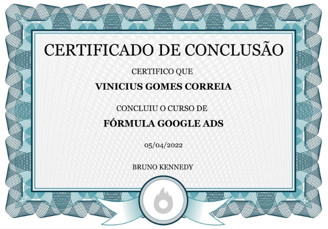 Bruno Kennedy - Formula Google Ads